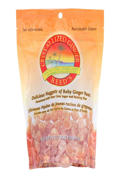 Reeds Crystallized Ginger Candy - 6 x16 Oz