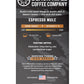 Black  Coffee Company 100ct Espresso Mule Capsules - Dark Roast Espresso  Chocolate  Bing Cherry & Caramelized Sugar  OriginalLine Compatible