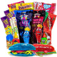 Tigers Blood Pickle Kit With Blue Raspberry Pickle with Takis, Fruit Rollup and Mexican CandySimilar to the chamoy pickle kit fo