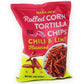 Trader Joe'S Rolled Corn Tortilla Chips Chili & Lime Flavored Net Wt. 9 Oz (255G) - Pack Of 3