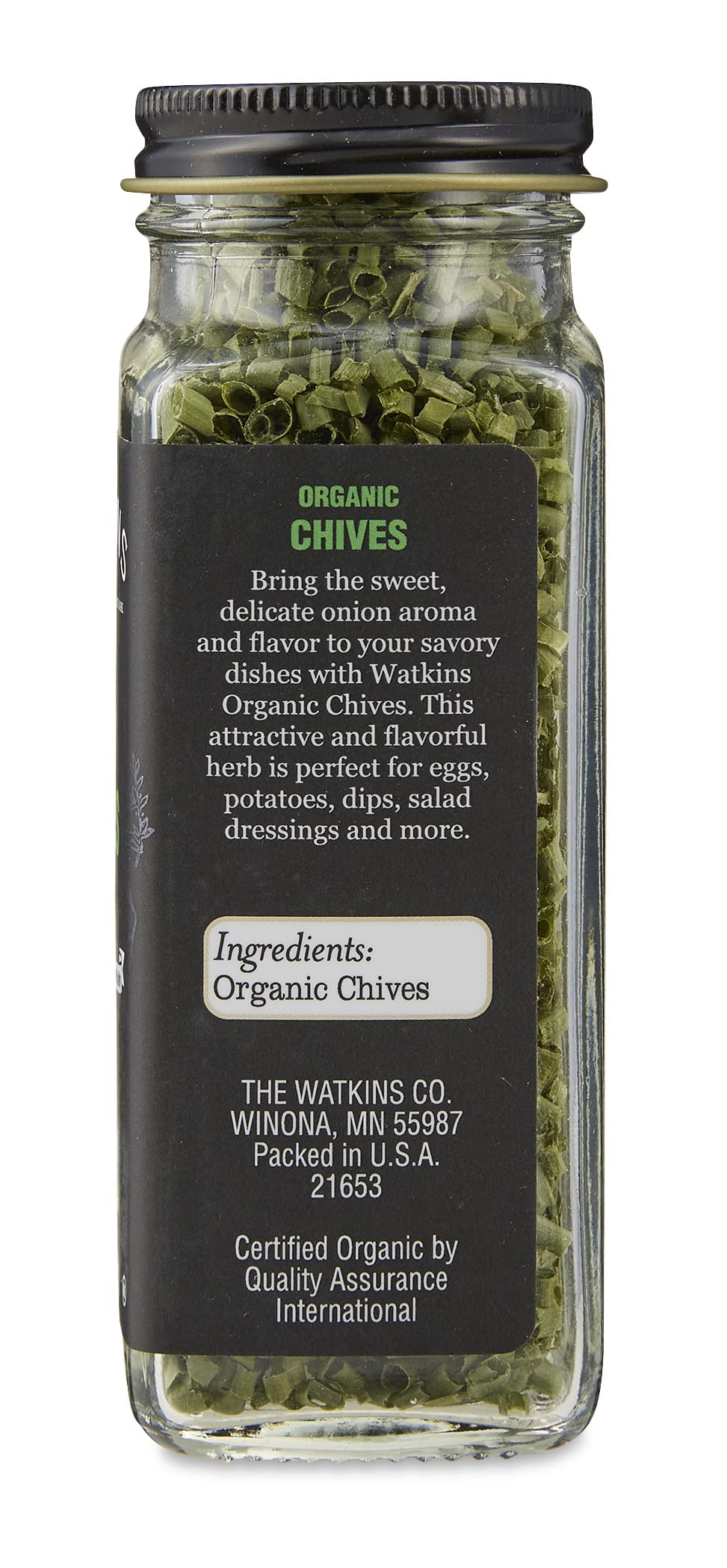 Watkins Organic Chives 0.2 Oz. 1 Count