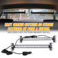 XRIDONSEN 2 in 1 Emergency Strobe Traffic Advisor Light Bar 144 LED Warning Hazard Safety Interior Windshield Dash Lights Deck S