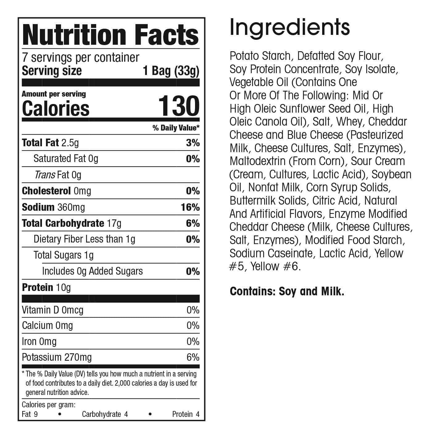 Wonderslim Protein Cracker Snack Chips, Cheddar, Low Fat & Gluten Free (10Ct)