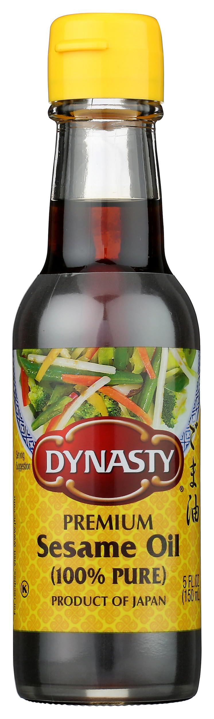Dynasty Pure Sesame Oil, Kosher, 5 Fluid Ounces (Pack Of 6)