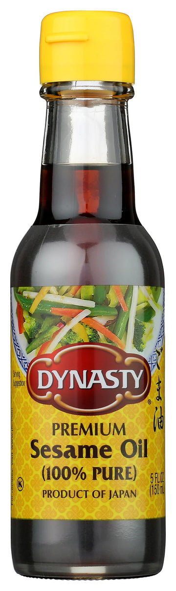 Dynasty Pure Sesame Oil, Kosher, 5 Fluid Ounces (Pack Of 6)
