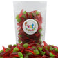 Firstchoicecandy Red Hot Chili Peppers Spicy Gummy (2 Pound)