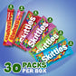 Skittles & Starburst Variety Pack Full Size Chewy Candy Assortment, 62.79 Oz, 30 Count