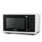 Commercial Chef Small Microwave 09 Cu Ft Countertop Microwave With Digital Display, White Microwave  10 Power Levels, Outstandin