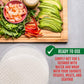 Best Of Thailand [Round] White Rice Paper Wraps 3 Pack | Perfect For Fresh Spring Rolls & Dumplings | Non-Gmo, Gluten-Free, Vega