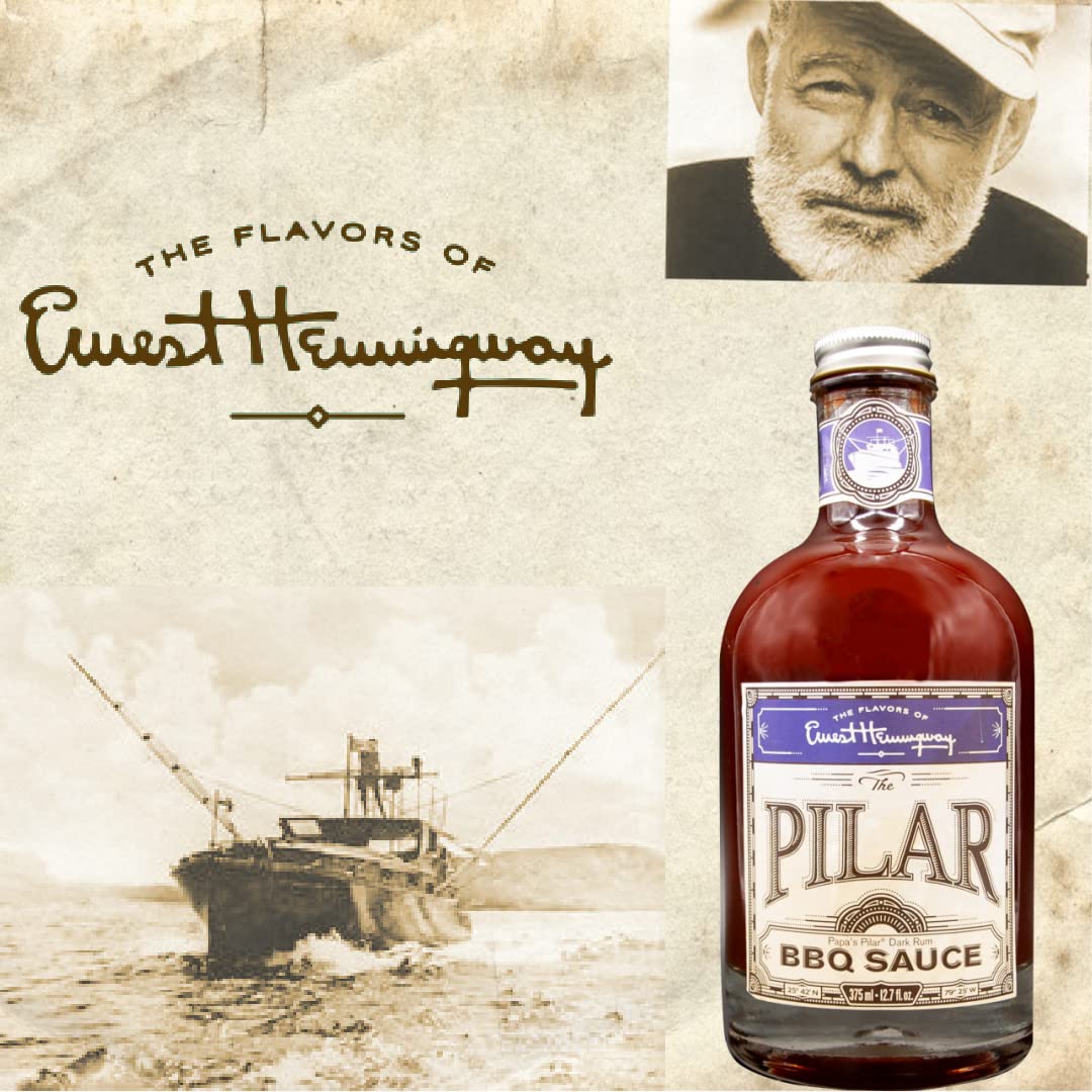 Ernest Hemingway BBQ Sauce, Gluten Free, No MSG, 12 oz, 2 Pack