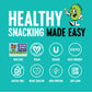 The Only Bean High Protein Vegan Snacks, Gluten Free Keto Edamame Beans, Ranch Flavor, 0.9oz, Pack of 10