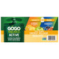 GoGo squeeZ Active Fruit Blend Energy Release|18-Count Variety Pack|Tropical Fruit Punch and Blueberry & Pomegranate|Made with Real Fruit and B Vitamins
