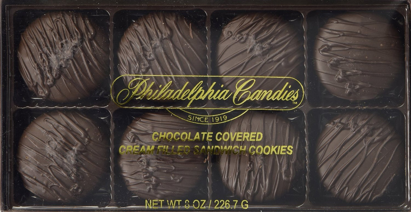 Philadelphia Candies Dark Chocolate Covered OREO® Cookies 8 oz Pack