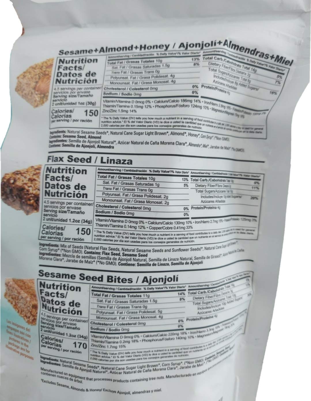 Dulzura Borincana Healthy Snack Variety Pack - Vegan, Non-GMO, Gluten-Free, 16.75 oz (2 Pack), Includes Limited Edition Sticker