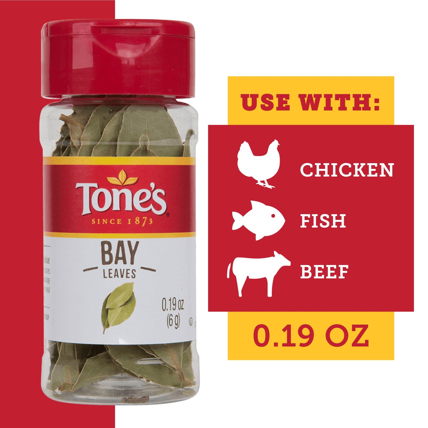 Tone'S Bay Leaves, 0.19 Ounce