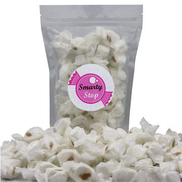 Gourmet Soft and chewy Salt Water Taffy Candies - Individually Wrapped - Bulk bags (Peanut Butter Vanilla, 5 Pound (Pack of 1))
