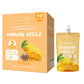 VOLO VERO Konjac Jelly Squeeze Pouch Mango Flavor, Low Calories (3 Kcal), 10 Packs, Gluten Free & Vegan, 0 Sugar, Keto, Low Carb