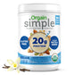 Orgain Organic Vegan Protein Powder, 20g Plant Based Protein, Gluten Free, Vanilla, 15 Servings, Model 0851770007481