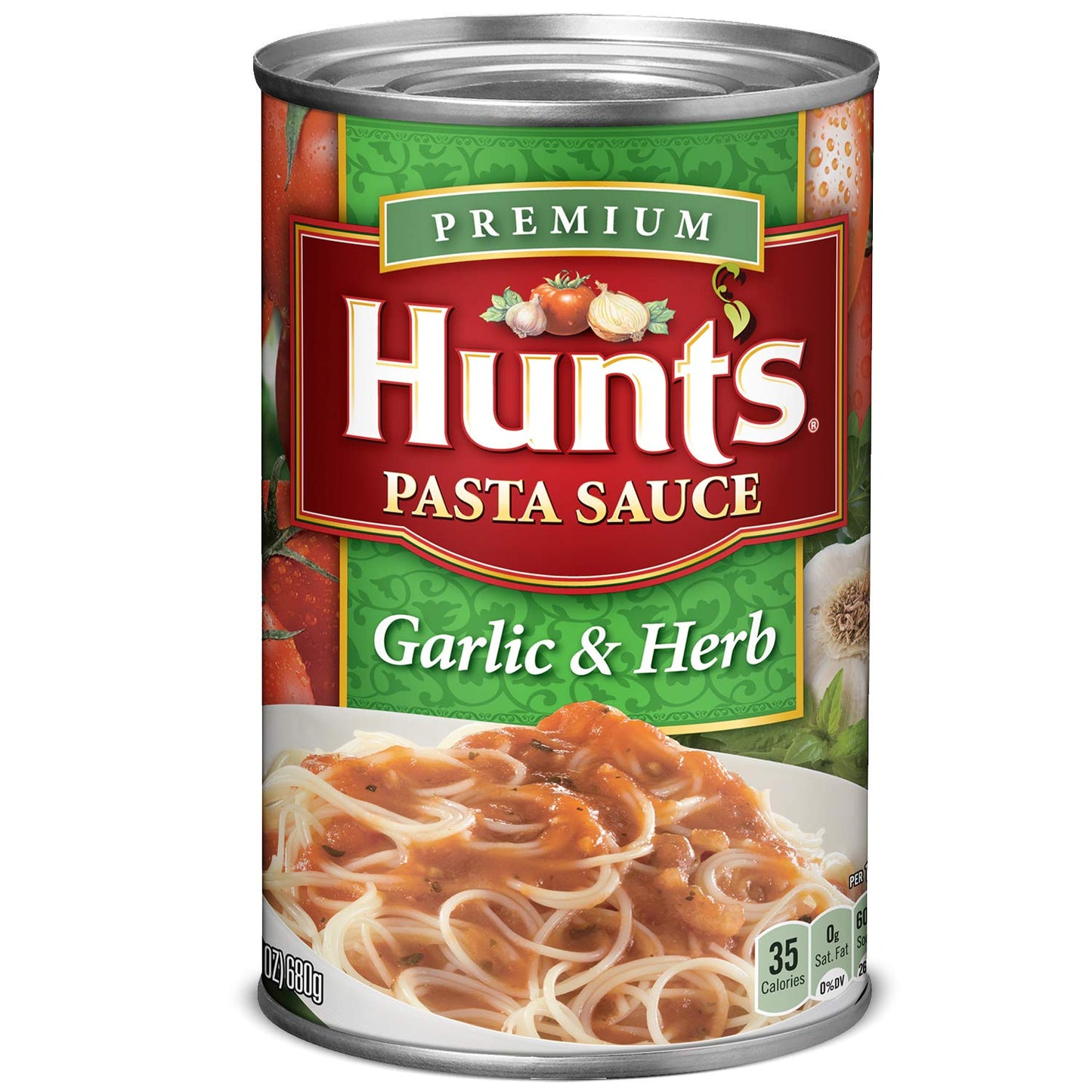 Hunt'S Garlic & Herb Pasta Sauce, 24 Oz