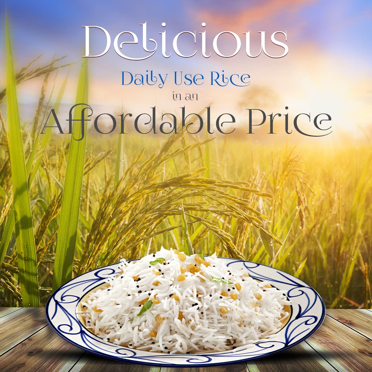 Shahzada White Classic Rice 10 Lbs - Great For Daily Use, Aged, Aromatic, Flavorful & Slender, Non Gmo, Quick Cooking, Everyday