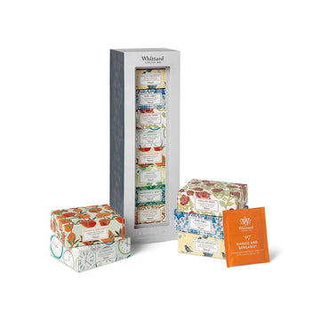 Whittard Of Chelsea - Tea Discoveries, A Taste Of Tea - Gift Box Includes - 4 Black Teabags, 3 Green Tea Bags & 1 Oolong Tea Bag