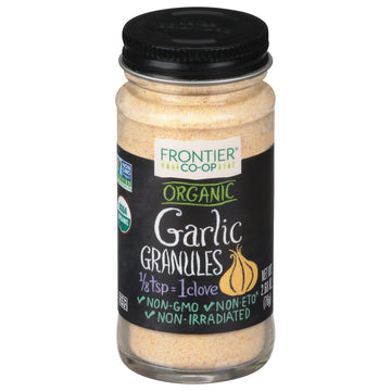 Frontier Herb Organic Garlic Granules 2.7 Oz