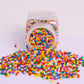 Cokoc Rainbow Sprinkles, Edible Dessert Topping for Cakes & Ice Cream, 4.23oz
