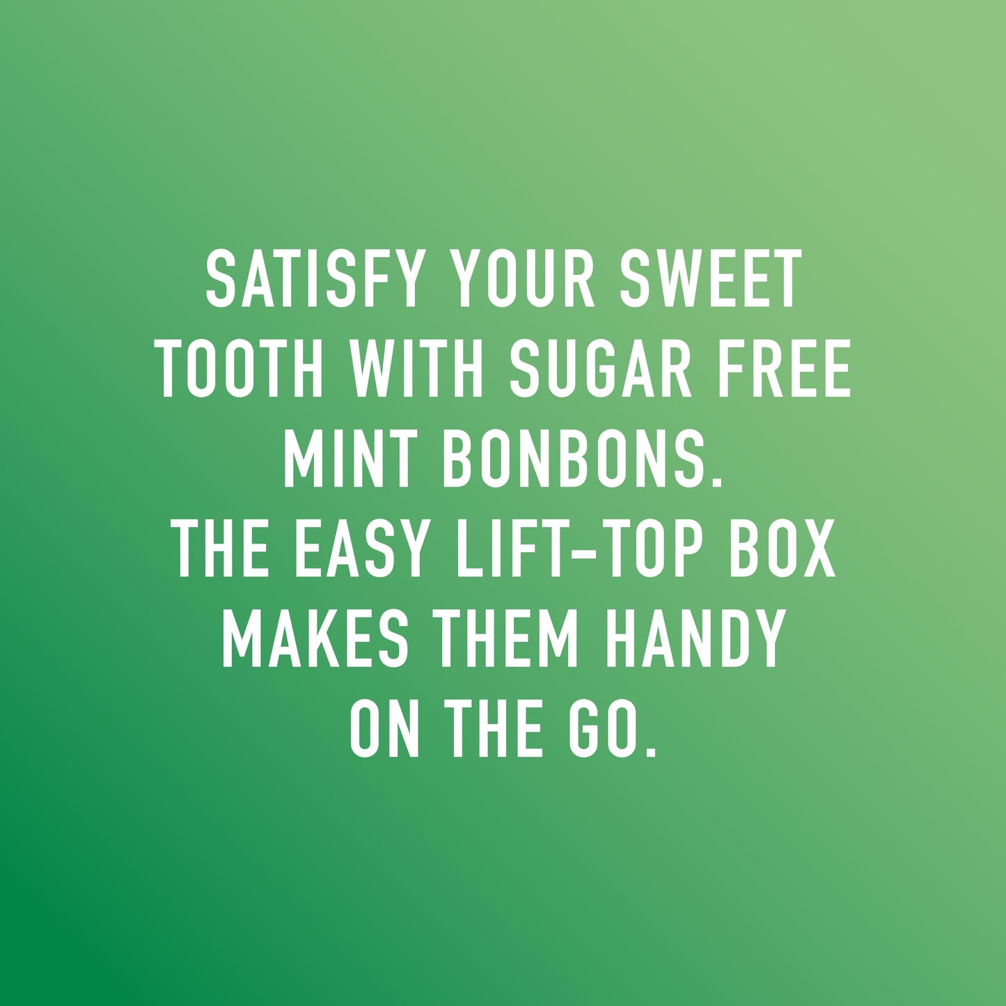 Swiss Imports Sugar Free Bonbons Hard Candy Drops, Mint, 1.4 Oz/40G Box, 9 Pack