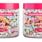 Candy Shop Premium Mini Dehydrated Marshmallows Bits (Assorted Flavors) (Pack Of 2)