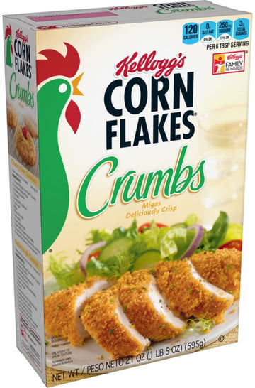 Kellogg'S Corn Flake Crumbs, 21 Oz Boxes