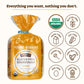 Young Kobras Organic, Gluten-Free Sampler Pack Sourdough Bread 22Oz (4-Pack) - Allergen Friendly, Vegan, Gum-Free, Simple Ingred