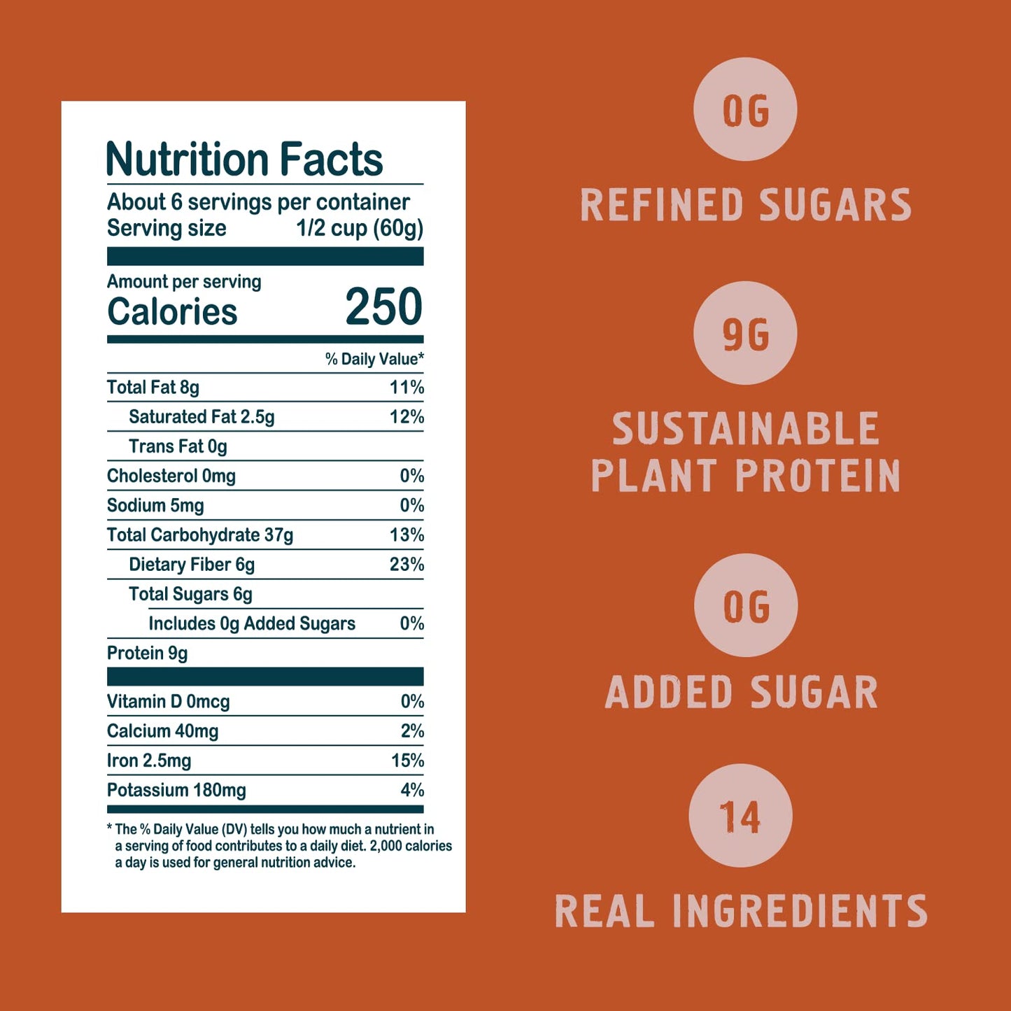 Seven Sundays Muesli Cereal - Classic Bircher Apple Cinnamon - 12 Oz Pouch - Gluten Free, Non-GMO, No Refined Sugar