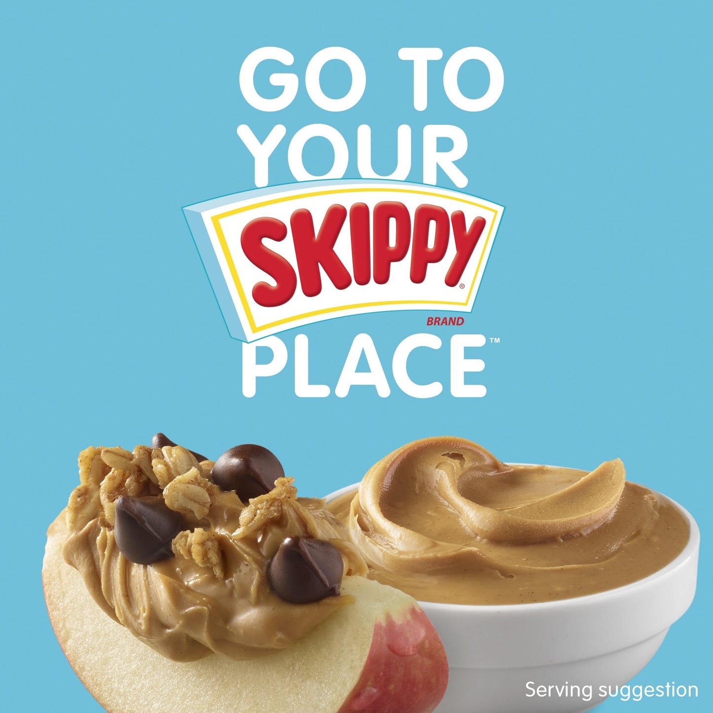 SKIPPY Peanut Butter, Creamy, 7g Protein, 16.3 Ounce, Pack of 12