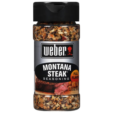 Weber Montana Steak Seasoning, 3.75 Ounce Shaker