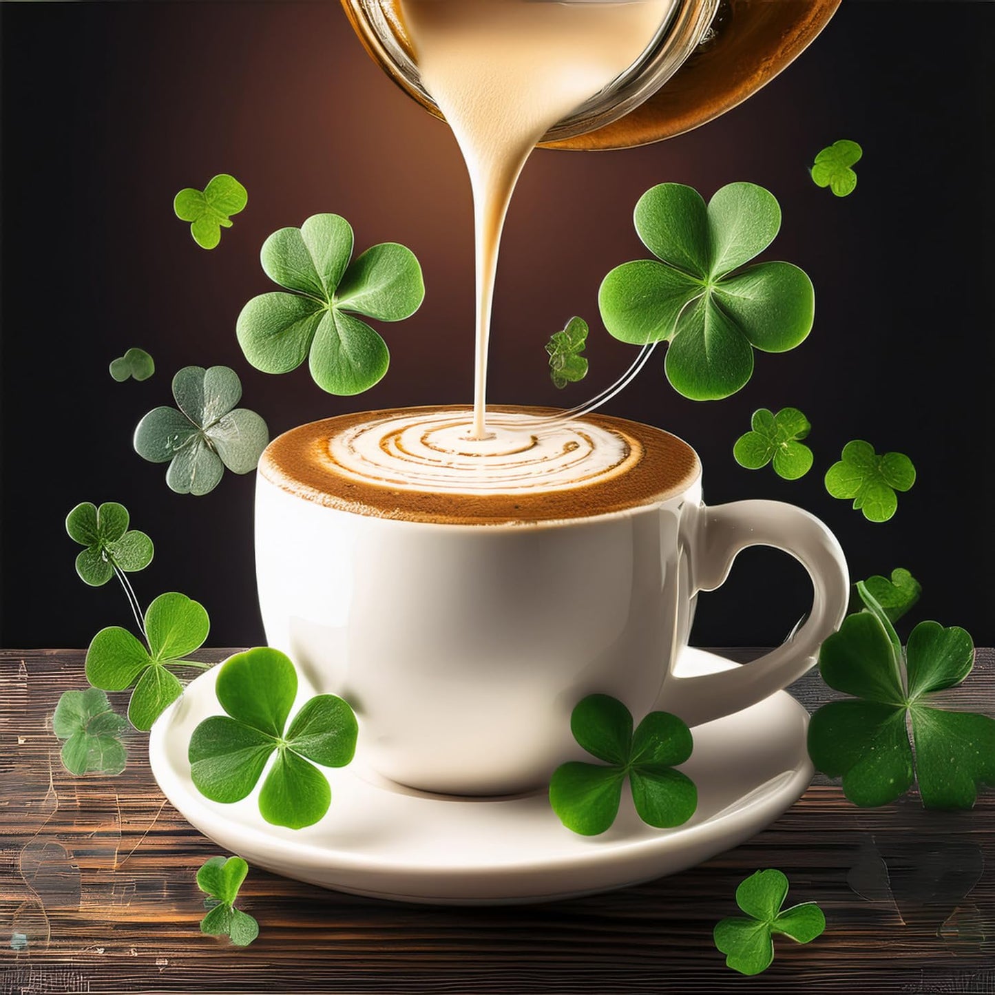 Fresh Roasted Coffee Decaf Irish Cream Flavored Whole Bean, Medium Roast, 2 lb (32 oz)