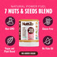 Natural Power Fuel Smooth Nut Butter by NuttZo | 7 Nuts & Seeds Blend, Paleo, Non-GMO, Gluten-Free, Vegan, Kosher | Peanut-Free,