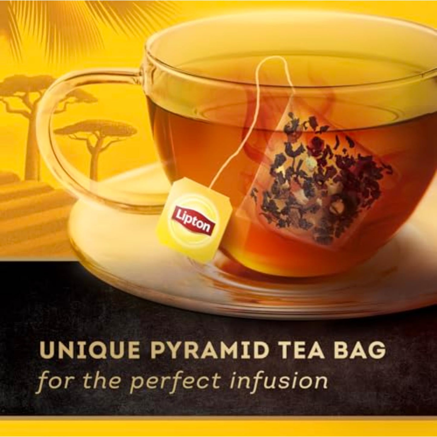 Lipton Black Tea Vanilla Caramel - Flavored Tea Bags, 80 Total Bags (4 Packs of 20)