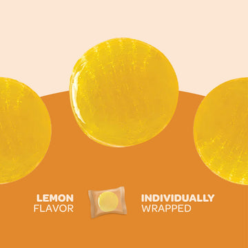 Sugar-Free Lemon Hard Candy - 1 Pound Pack (About 80 Count) - Individually Wrapped (Pack of 2)