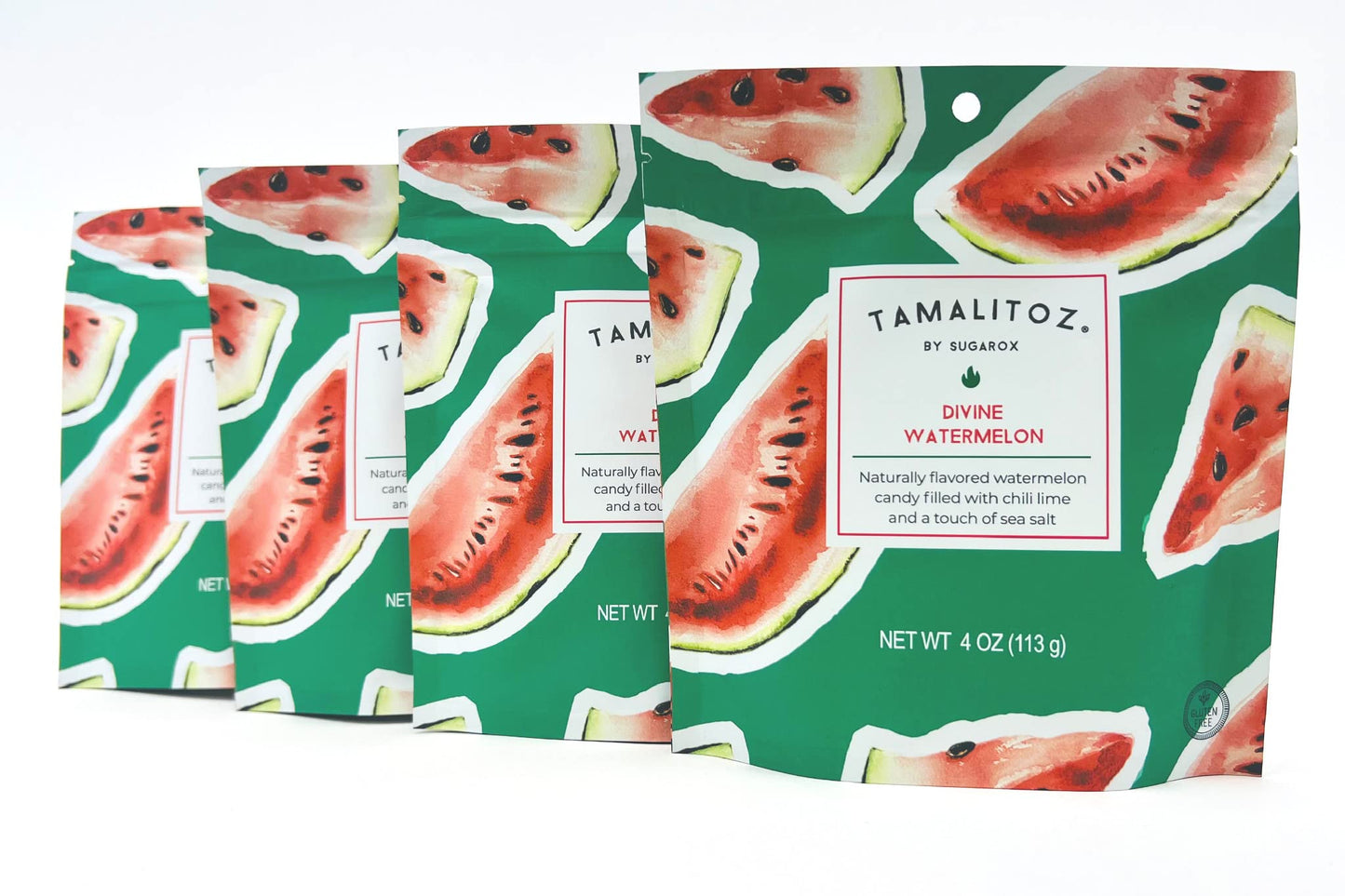 Tamalitoz by Sugarox 4 Pack 4oz Divine Watermelon
