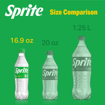 Sprite Lemon Lime Soda, Soft Drinks, 16.9 fl oz, 6 Pack, Model TS0417-A700ML-M131