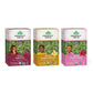 Organic India Iced Tulsi Herbal Tea Favorites - Hibiscus, Lemon Ginger, Sweet Rose - Adaptogen, Vegan, Usda Certified Organic, N