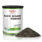 ONETANG Organic Black Sesame Powder,Plant Based,Gluten-Free,Vegan,Protein Source No Sugar,Low Temp Roasted,Halal,Non-GMO,Black S