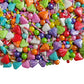 Ephvodi Diamond Sprinkles Rainbow Sprinkles For Cake Decorating, Pastel Jimmies Pearls Sprinkle Mix For Cupcake Toppers, Cookies