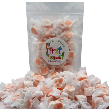 Variety Gourmet Saltwater Taffy (Peaches And Cream, 1 Pound)