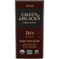 Green Blackas Organic Dark Chocolate Bar 70% Cacao 1 Bar (3.17 Oz.)