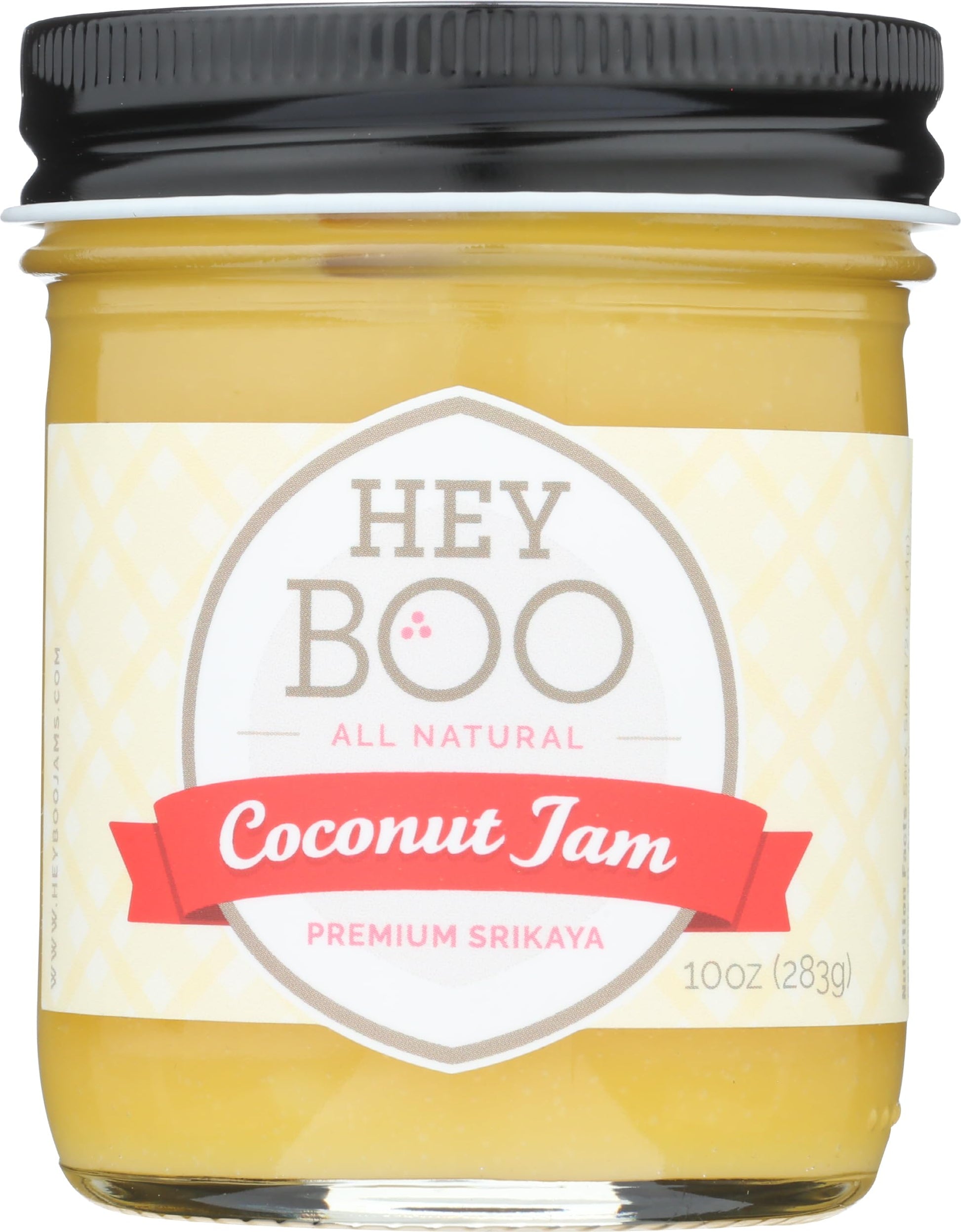 Hey Boo Premium Coconut Jam - Dairy Free, No Corn Syrup - 10 oz (Original)