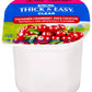 Hormel Thick & Easy Cranberry Juice Cocktail, Nectar Consistency, 4 Fl Oz, Pack of 24