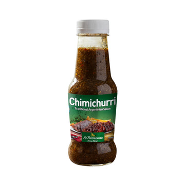 La Parmesana Traditional Argentine Chimichurri Sauce 300 ml | Authentic Herb & Garlic Sauce - 10.14 fl oz - Ready to Use.