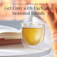 The Republic of Tea Pumpkin Pie Chai Herbal Tea, 36 Naturally Caffeine-Free Tea Bags