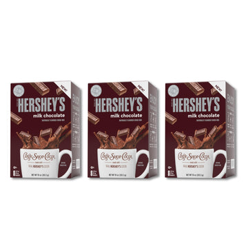 Candy Shop Cocoa HERSHEY'S Milk Chocolate Cocoa Mix, Hot Chocolate, Make Hot or Iced Cocoa, Made With Real Milk, Gluten Free, 1.